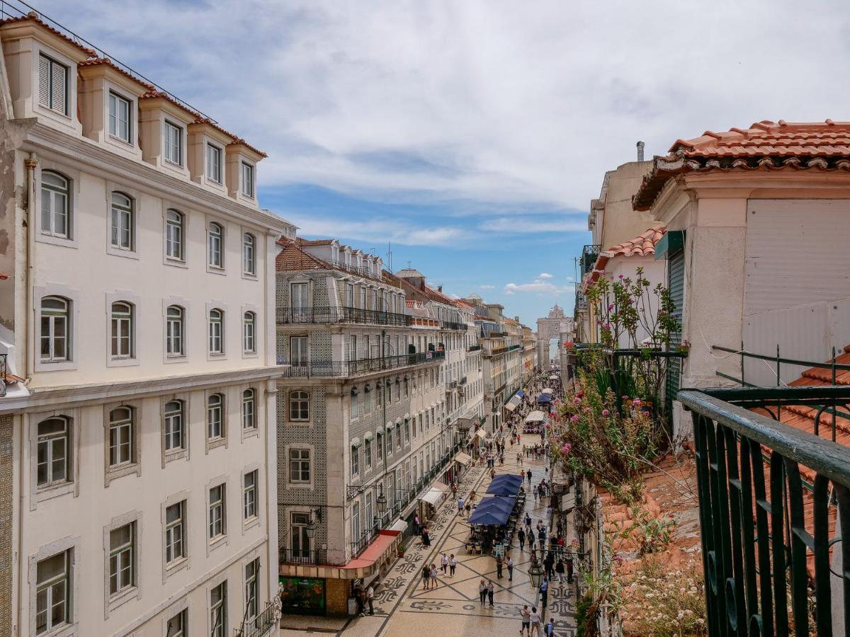 Augusta 229-5E-City Center Apt- Balcony & Elevator Lisbon Bagian luar foto